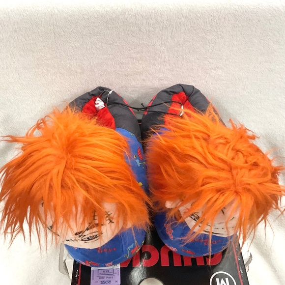 Chucky “Good Guys” Plush Slippers | Horror Movie House Shoes | Unisex Size 9/10 - Picture 3 of 16